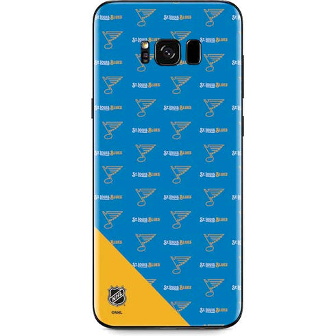 NHL St. Louis Blues Pattern Galaxy S8 Plus Skin